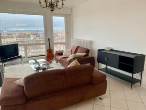 Appartements Vue magnifique, 7 mn gare, Muse, Centre, parking : photos des chambres
