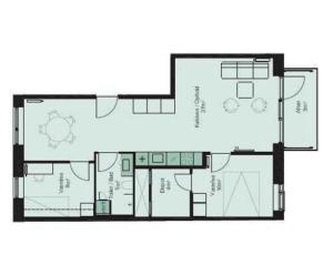 2-BR apartment with a balcony in Ørestaden - 166