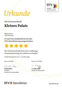 Ferienhaus Kleines Palais