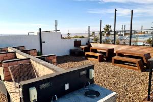 Departamento con vista panorámica frente a termas