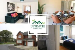 Spacious home with office and double driveway & FREE Wifi By ULTIMATE HOMES AWAY - Winnersh