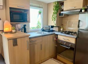 Campings Tiki House M-Home-Climatise - Belle parcelle ! : photos des chambres