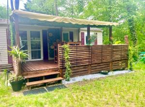 Campings Tiki House M-Home-Climatise - Belle parcelle ! : photos des chambres