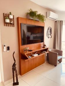 Pé na areia! Apart hotel com vista para o mar e lazer completo! Front beach apartment with ocean view and amenities!