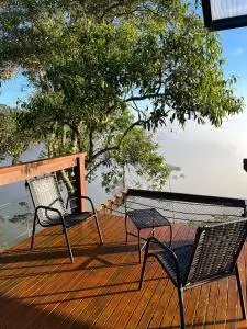 Away Cabanas Pedra Azul 5 min Rota Lagarto, deck panorâmico - 多明戈斯马丁斯