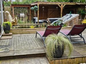 Appartements Terre et mer : photos des chambres