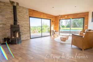 Maisons de vacances Le Refuge du Bois d'Amour : photos des chambres