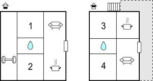 Casa Vacanze con 4 Camere da Letto