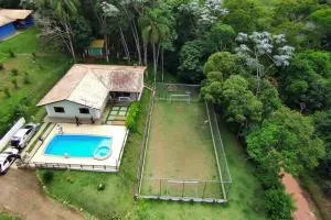 Chácara piscina frente represa Nazaré Pta SP - نازاريه باوليستا