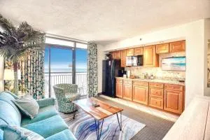 Oceanfront Balcony - Kitchen - Resort Pools and Hot Tubs - Briarcliffe Acres