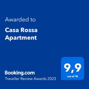 Casa Rossa Apartment