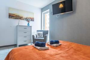 Apartament Riwiera dla 2 par i 2 dzieci, 300 m od plaży