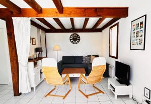 Jolie maison de vacances avec terrasse et jardin