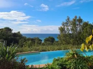 Andromède, villa de charme avec vue et accès mer - La Garde