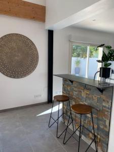 Maisons de vacances Villa balneaire a 300m de la mer Piscine&SPA : photos des chambres