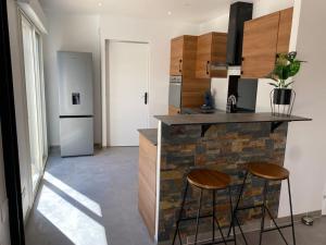 Maisons de vacances Villa balneaire a 300m de la mer Piscine&SPA : photos des chambres