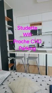 Le Cocon - Studio proche du CHU - Le Brûlé