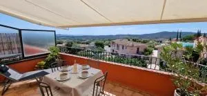 T2 avec vue panoramique mer - La Rouviere