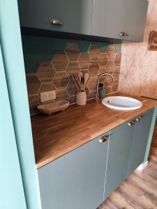 Appartements La Bulle Ensablee : Studio - Vue sur Mer