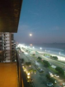 FLAT totalmente frontal Vista panorâmica varandas