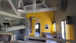 Maisons de vacances La Villa Bleue : photos des chambres