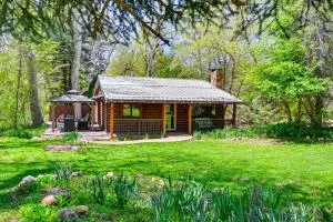 Creekside Cabin Retreat with Private Deck in Payson - Young