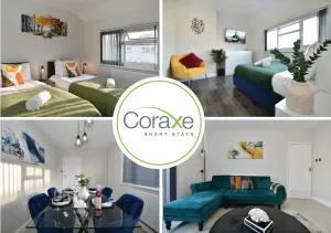 3 Bedroom Tranquil Heaven for Contractors and Families Choice by Coraxe Short Stays - 提伯利