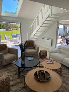 Villas Villa La Greve Blanche avec piscine interieure : photos des chambres