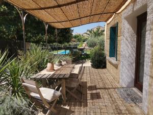 Maisons de vacances Mas provencal cosy avec piscine dans le Sud ! : photos des chambres