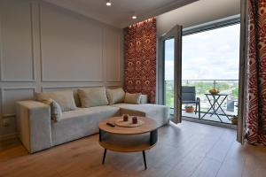 Apartament w stylu Feng Shui na 10 piętrze z widokiem, bezpłatny parking, nowy budynek, dostęp na kod