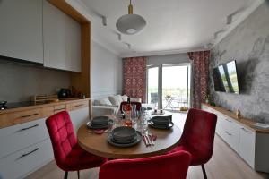 Apartament w stylu Feng Shui na 10 piętrze z widokiem, bezpłatny parking, nowy budynek, dostęp na kod