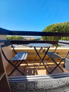 Studio 4 personnes vue MER et PORT