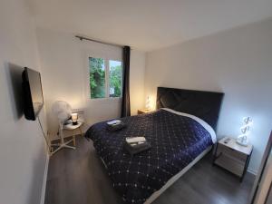 T3 avec magnifique vue montagne, 3 étoiles, piscine et parking, clim