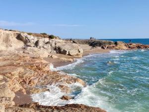 Maisons de vacances Maison a 650m de la mer avec jardin, veranda et WIFI - FR-1-231-325 : photos des chambres
