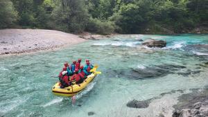 Apartment Luka at Soča & Koritnica confluence