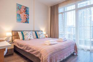 GG Home - new, cozy studio in White Sails with sea view on 9th floor