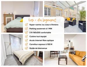 Le 3 cailloux 2 Chambre *Hyper centre*