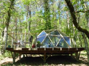 Tentes de luxe Arborea, nuits insolites au coeur de la foret : photos des chambres