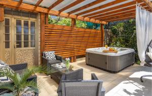 Amazing Home In Novi Vinodolski With Jacuzzi