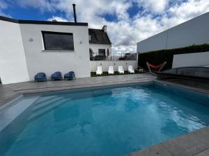 Villas Entre Terre et Mer 12 Personnes Espace Piscine chauffee : photos des chambres