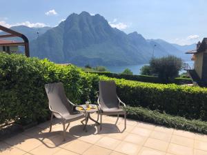 Irina’s house with view on like and swimming pool