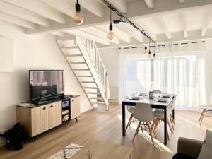 Appartements T5 lumineux - balcon - parking - linge inclus : photos des chambres