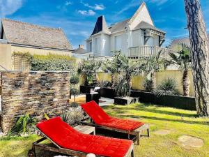 Villas MAISON 4 CHAMBRES,JARDIN ET TERRASSE, proche mer,casino et place Morny : photos des chambres