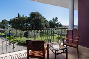 Double Room with Balcony and Park View room in Hotel Nautica by Stefano Cosattini - 2 Michelin star Executive Chef
