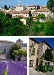 Beau studio indépendant pour 2 personnes dans village provençale - Réauville