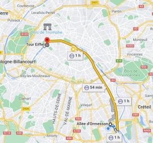 Appartements Charmant studio proche Paris : photos des chambres