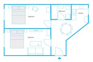 The Uckermuender - Group Flat in Central Berlin, Family-Friendly, 2BR, 2- 4 Guests