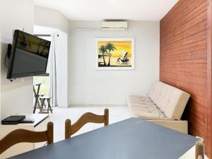 Apê em Ponta das Canas - 40m do mar - NDI003