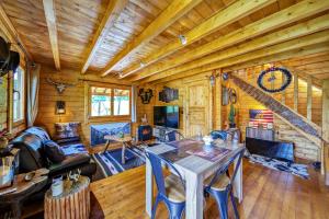 Chalets Wyoming Lodge - LUXE et SPA - Vue lac Aiguebelette : photos des chambres
