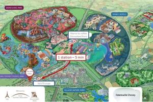 Disney Ratatouille Paris 5mn park & Val dEurope